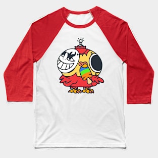 Red birds love ice cream Baseball T-Shirt